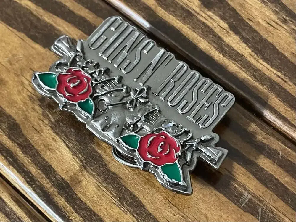Guns N' Roses Logo Metal Belt Buckle 2005